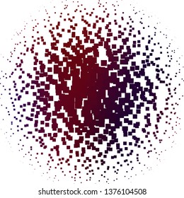 Light Blue, Red vector background with rectangles. Modern design with rectangles in abstract style. Template for cellphones.