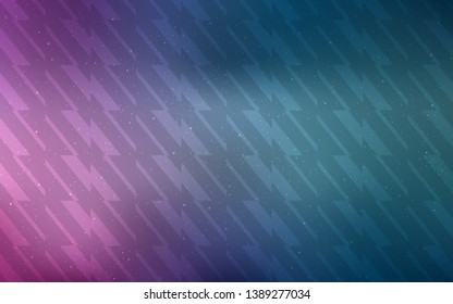 Light Blue, Red vector background with stright stripes. Shining colored illustration with sharp stripes. Pattern for ad, booklets, leaflets.