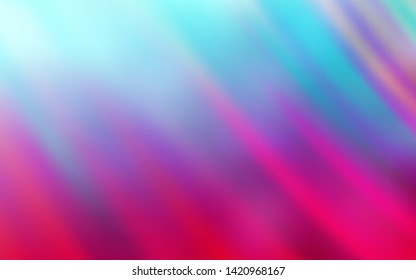 Light Blue, Red vector background with stright stripes. Blurred decorative design in simple style with lines. Pattern for ad, booklets, leaflets.