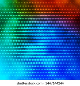 Light Blue, Red vector background with circles. Abstract illustration with colorful spots in nature style. Design for posters, banners.