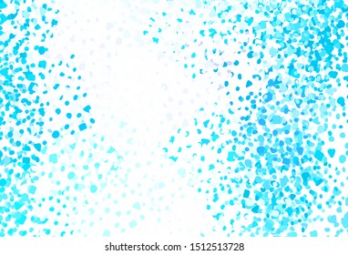 Light Blue, Red vector background with abstract shapes. Simple colorful illustration with abstract gradient shapes. Background for a cell phone.