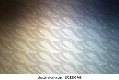 Light Blue, Red vector background with stright stripes. Colorful shining illustration with lines on abstract template. Smart design for your business advert.