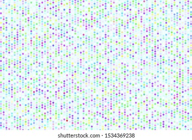 Light Blue, Red vector background with spots. Blurred decorative design in abstract style with bubbles. Pattern for beautiful websites.