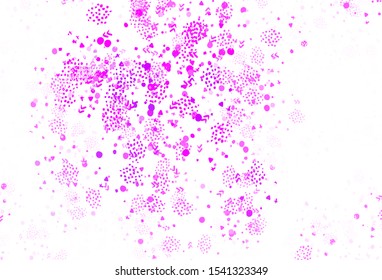 Light Blue, Red vector background with abstract shapes. Decorative design in abstract style with random forms. Elegant design for wallpapers.