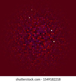 Light Blue, Red vector background with circles. Abstract decorative design in gradient style with bubbles. Pattern for booklets, leaflets.