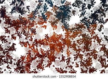 Light Blue, Red vector background with abstract shapes. Modern abstract illustration with colorful random forms. Elegant design for wallpapers.