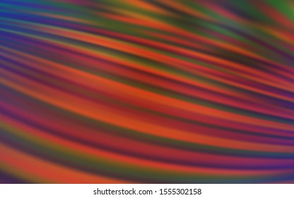 Light Blue, Red vector background with stright stripes. Lines on blurred abstract background with gradient. Pattern for ad, booklets, leaflets.