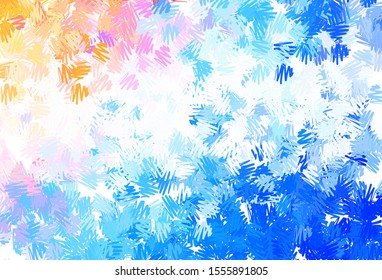 Light Blue, Red vector background with stright stripes. Blurred decorative design in simple style with lines. Pattern for your busines websites.