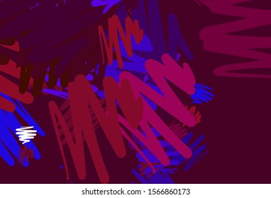 Light Blue, Red vector background with stright stripes. Blurred decorative design in simple style with lines. Pattern for your busines websites.
