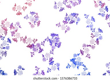 Light Blue, Red vector background with abstract shapes. Simple colorful illustration with abstract gradient shapes. Modern design for your business card.