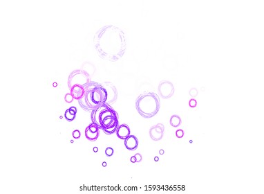 Light Blue, Red vector background with bubbles. Illustration with set of shining colorful abstract circles. Pattern for beautiful websites.