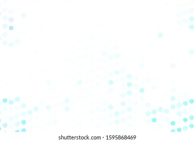 Light Blue, Red vector background with wry lines. Creative illustration in halftone style with gradient. Brand new design for your ads, poster, banner.