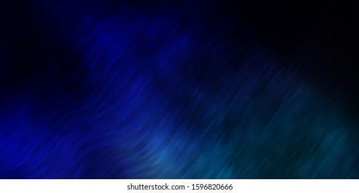 Light Blue, Red vector background with curves. Abstract illustration with bandy gradient lines. Pattern for ads, commercials.