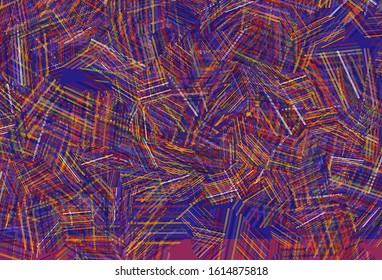 Light Blue, Red vector background with spots. Glitter abstract illustration with blurred drops of rain. Pattern for textures of wallpapers.