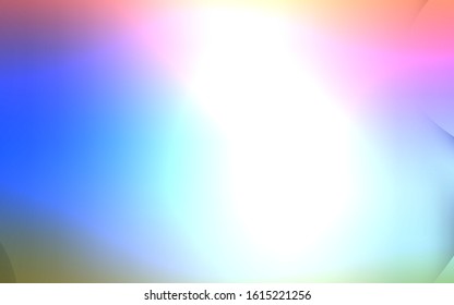 Light Blue, Red vector background with lamp shapes. Glitter abstract illustration with wry lines. Pattern for your business design.