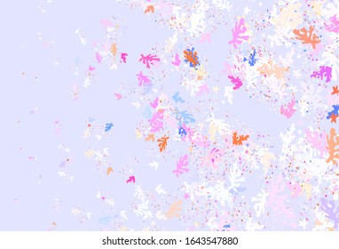 Light Blue, Red vector background with abstract shapes. Simple colorful illustration with abstract gradient shapes. Best smart design for your business.