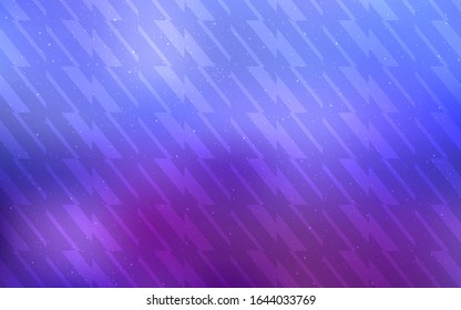 Light Blue, Red vector background with straight lines. Colorful shining illustration with lines on abstract template. Smart design for your business advert.