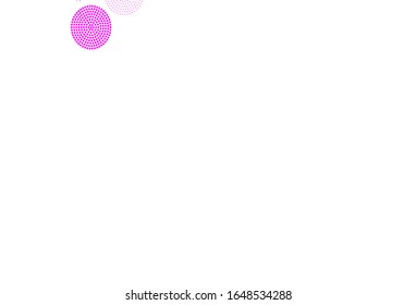 Light Blue, Red vector background with spots. Glitter abstract illustration with blurred drops of rain. Pattern for ads, leaflets.