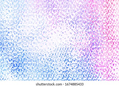 Light Blue, Red vector background with bubbles. Blurred decorative design in abstract style with bubbles. Design for poster, banner of websites.