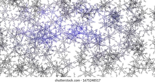 Light Blue, Red vector background with lines. Colorful illustration in abstract style with bent lines. Best design for your ad, poster, banner.