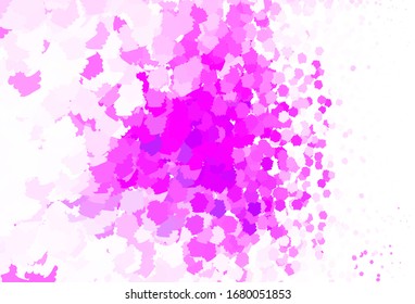 Light Blue, Red vector background with abstract shapes. Illustration with colorful gradient shapes in abstract style. Background for a cell phone.