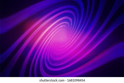 Light Blue, Red vector background with astronomical stars. Modern abstract illustration with Big Dipper stars. Pattern for astronomy websites.