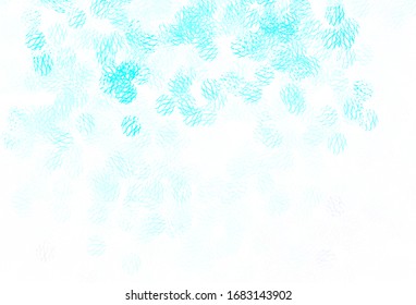 Light Blue, Red vector background with spots, lines. Modern abstract illustration with colorful dots, lines. Pattern for textures of wallpapers.