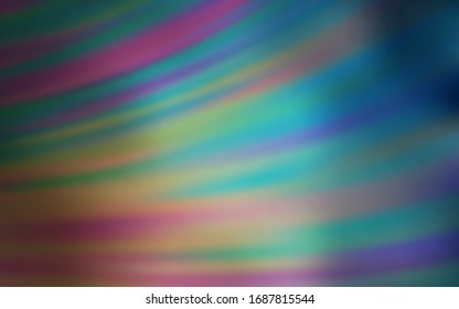 Azul claro, fondo vectorial rojo con líneas raras. Brillante ilustración colorida de estilo sencillo.  Una plantilla completamente nueva para su diseño.