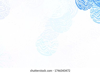 Light Blue, Red vector background with abstract shapes. Simple colorful illustration with abstract gradient shapes. Background for a cell phone.
