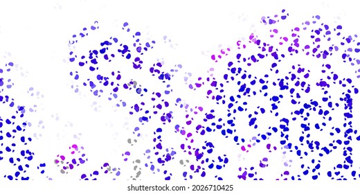 Light blue, red vector background with random forms. Simple design in abstract style with gradient forms. Background for cell phones.