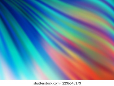 Light Blue, Red vector background with bubble shapes. Geometric illustration in marble style with gradient.  Marble style for your business design.