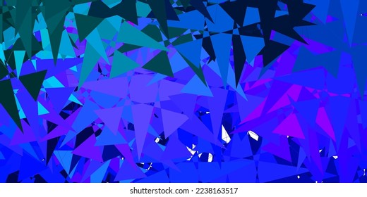 Light Blue, Red vector background with random forms. Colorful illustration with simple gradient shapes. Simple illustration for your web site.