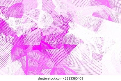Light Blue, Red vector background with abstract shapes. Colorful chaotic forms with gradient in modern style. Background for a cell phone.