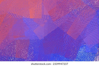Light Blue, Red vector background with wry lines. A completely new colorful illustration in simple style. Simple template for your design.