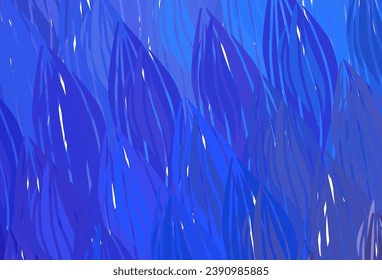 Light Blue, Red vector background with lines. Colorful geometric sample with gradient lines.  Texture for booklets, leaflets.