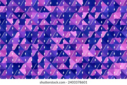 Light Blue, Red vector bandy pattern. A completely new color illustration in a vague style. Brand-new design for your business.