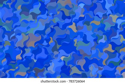 Light Blue, Red vector bandy pattern. Brand-new colored illustration in blurry style with gradient. The textured pattern can be used for background.