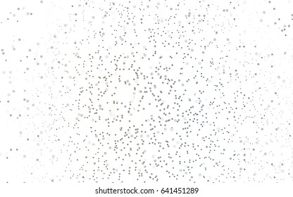 Light Blue, Red vector banner with circles, spheres. Abstract spots. Background of Art bubbles in halftone style with colored gradient.