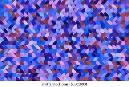 Light Blue, Red vector banner with circles, spheres. Abstract spots. Background of Art bubbles in halftone style with colored gradient.