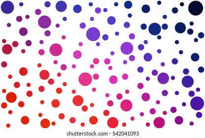 Light Blue Red Vector banners banners set of circles, spheres. Network design, technology science, vector illustration