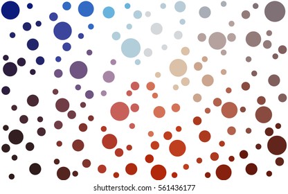 Light blue, red Vector banners banners set of circles, spheres. Network design, technology science, vector illustration