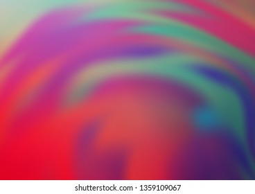 Light Blue, Red vector blur pattern. Colorful illustration in abstract style with gradient. Brand new design for your business.