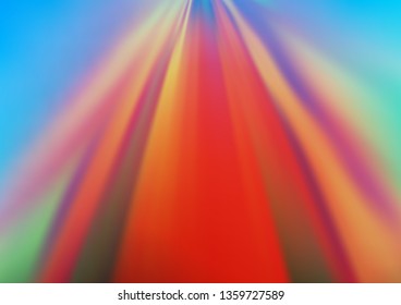 Light Blue, Red vector blur pattern. An elegant bright illustration with gradient. Brand new style for your business design.