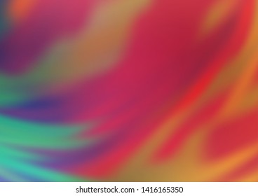 Light Blue, Red vector blur pattern. Colorful illustration in abstract style with gradient. The template can be used for your brand book.
