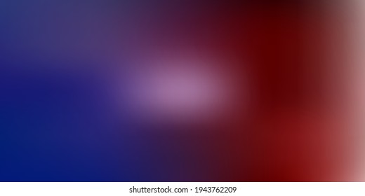 Light blue, red vector blur background. Blurred abstract gradient illustration in simple style. Modern design for your apps.