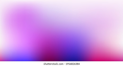 Hellblau, roter Vektorunschärfe. Abstrakte farbige Illustration mit unscharfem Farbverlauf. Bildschirmhintergrund für Ihre Web-Apps.