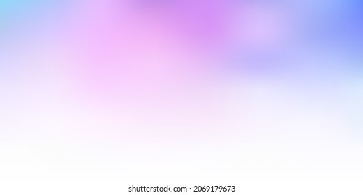 Patrón de desenfoque vectorial rojo, azul claro. Ilustración abstracta colorida con gradiente difuso. Diseño de páginas de aterrizaje.