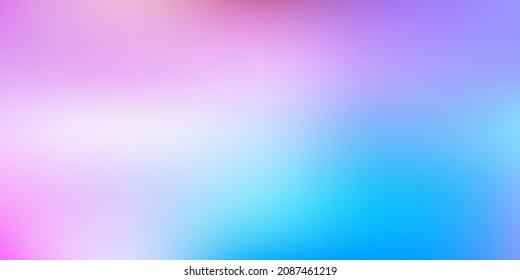 Light blue, red vector blur template. Blurred abstract gradient illustration in simple style. Best choice for your design.