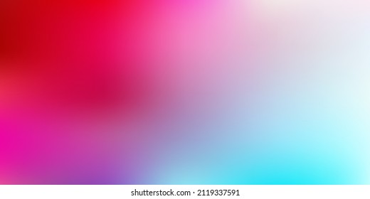 Light blue, red vector blur texture. Colorful illustration with gradient in halftone style. Background for mobile phones.