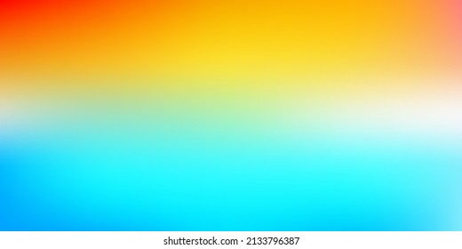 Light blue, red vector blur texture. Colorful gradient abstract illustration in blur style. Your business gesign.